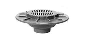 Zurn 12-1/4" Diameter Heavy-Duty Parking Deck Drain w/ Support Flange