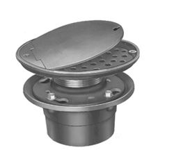 Zurn ZN315 10" top vandal-proof drain 3" Neo-Loc Outlet