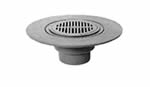 Zurn 9" Adjustable Frame Wide Flange Medium-Duty Deck Drain