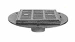 Zurn 15-7/8" Square Top Heavy-Duty Parking Deck Drain w/ Support Flange